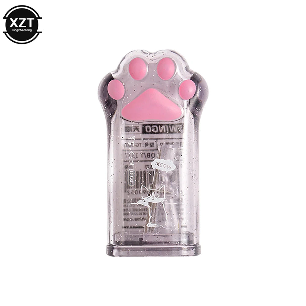Cartoon Pencil Sharpener Cute Cat Paw Pencil Sharpener School Supplies Stationery Items Student Prize for Kids Gift