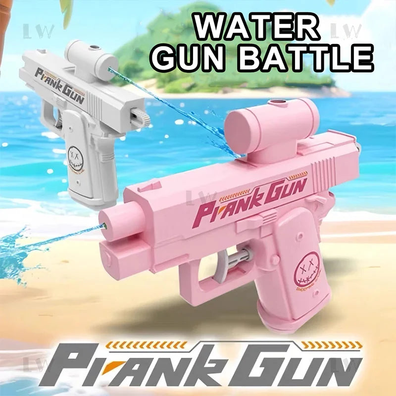 Creative Double Sided Reverse Water Spray Gun Summer Trick Tactics Double Directional Water Spray Mini Water Gun