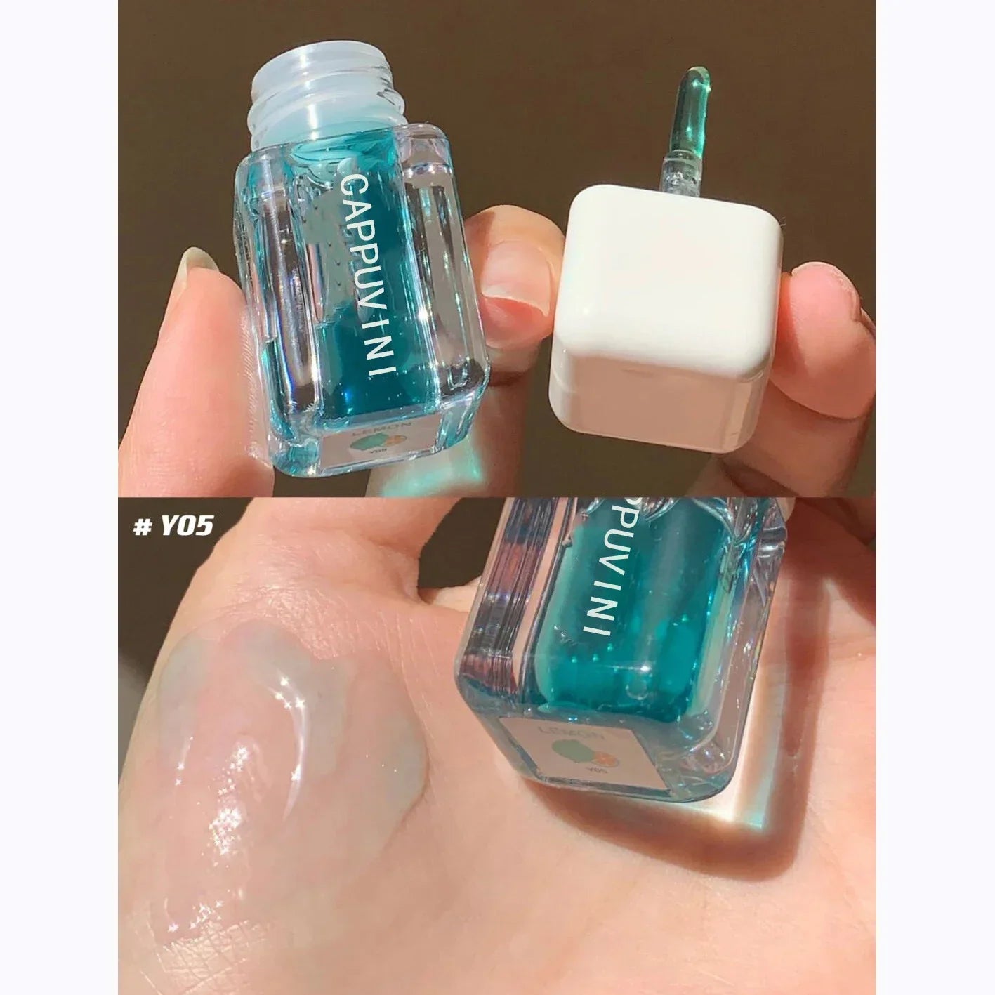 2024 Hot Mirror Moisturizing Lip Gloss Water Glossy Transparent Lip Glosses Liquid Clear Glitter Primer Lip Care Hydrating Plump