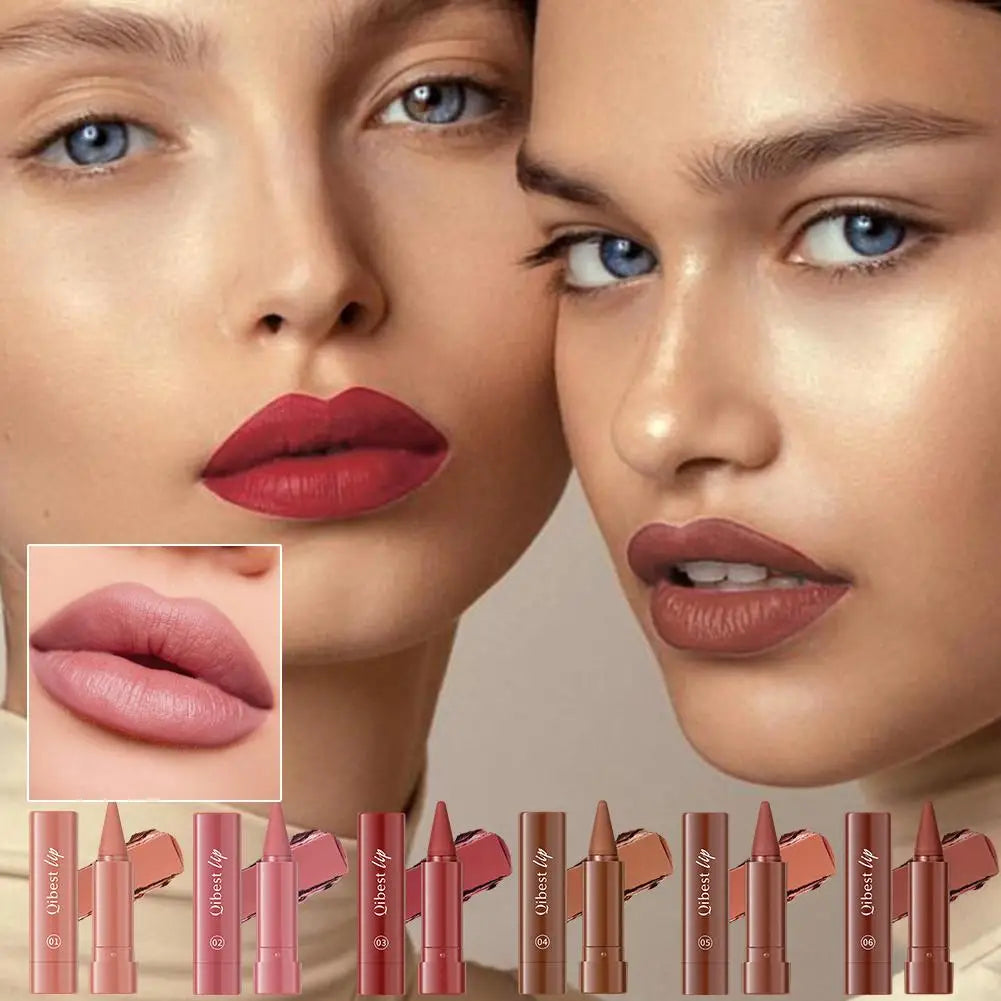 New Lip Liner Lipstick Pen Multipurpose Powder Blusher Velvet Matte Waterproof Lip Contour Non Stick Cup Lip Rouge Makeup