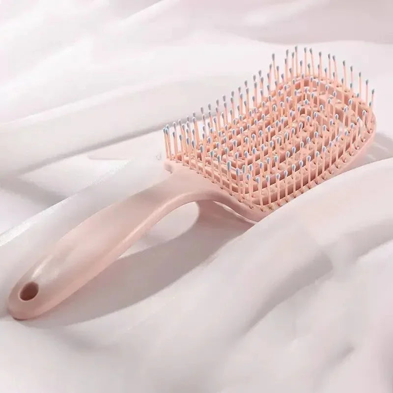 Hair Scalp Massage Comb Hair Brush Anti-static Wet Dry Curly Detangler Hairbrush Salon Hair Styling Tool for Women Men New