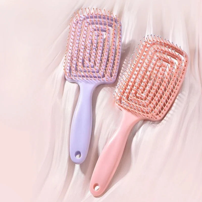 Hair Scalp Massage Comb Hair Brush Anti-static Wet Dry Curly Detangler Hairbrush Salon Hair Styling Tool for Women Men New
