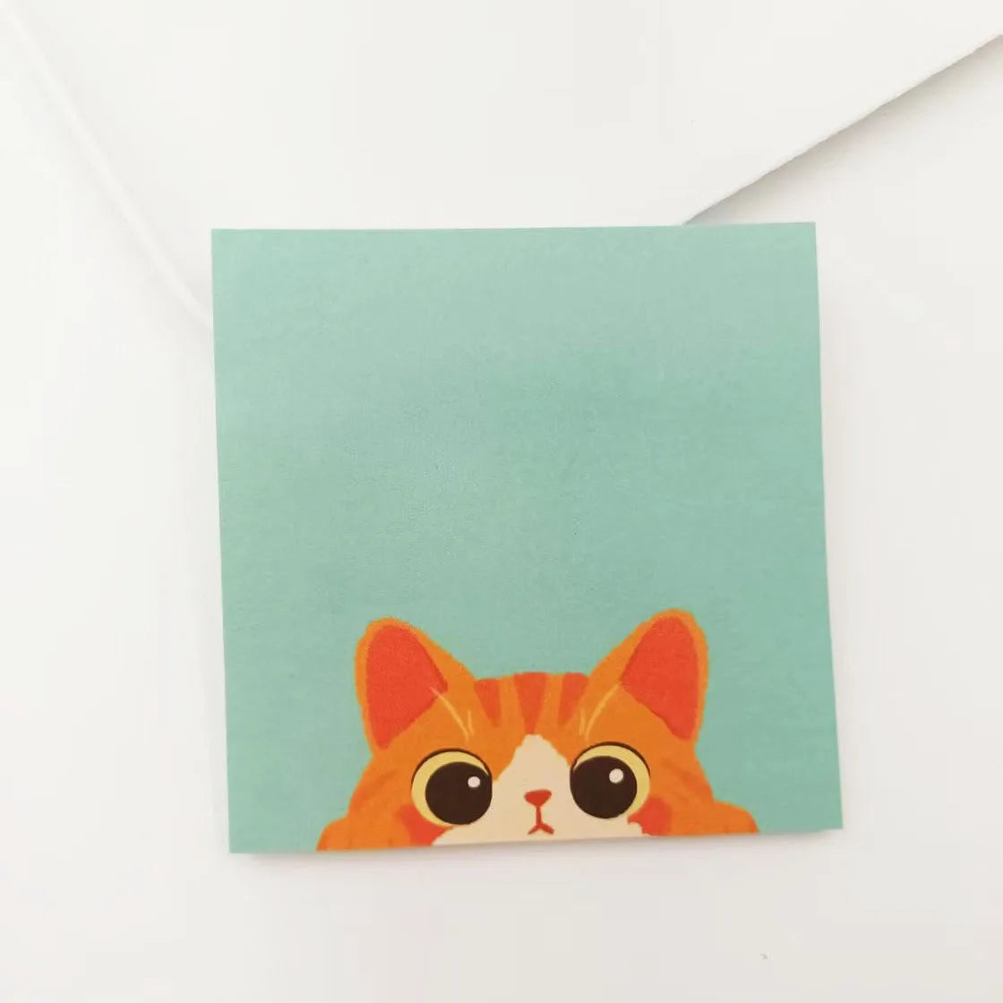 50 Sheets Student Sticky Notes Paper Cute Animal Memo Notes Cartoon N Times Memo Pad School Gift Prizes Creative Stationery