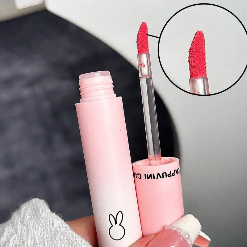 Velvet Matte Lip Mud Lipstick Mousse Chestnut Brown Waterproof Long Lasting Smooth Lip Gloss Women Lip Makeup Korea Cosmetics