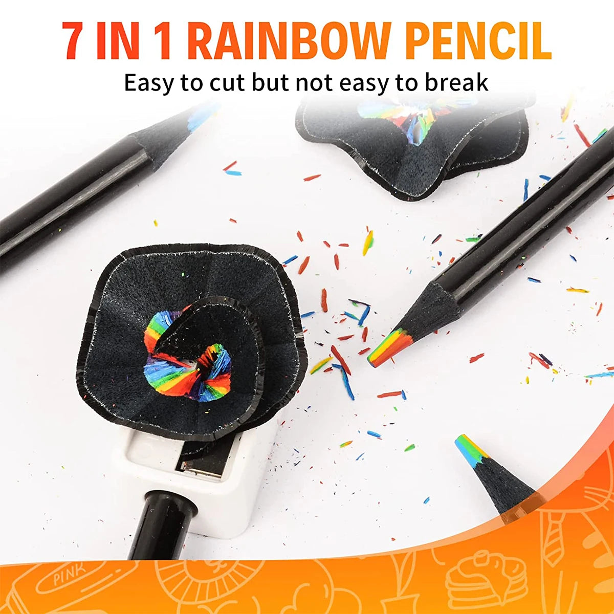 10pcs/lot Rainbow Pencils Set Painting Crayon for Adults Multicolored Pencils Art Drawing Coloring Sketching Stationery Supplies