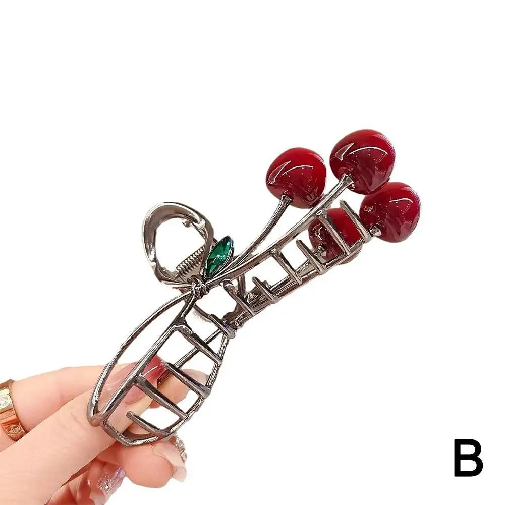 Korean Style Fruit Hair Claw Clips Women Colorful Cute Elegant Summer Hairpins Fashion Headwear Hair Accessories Female