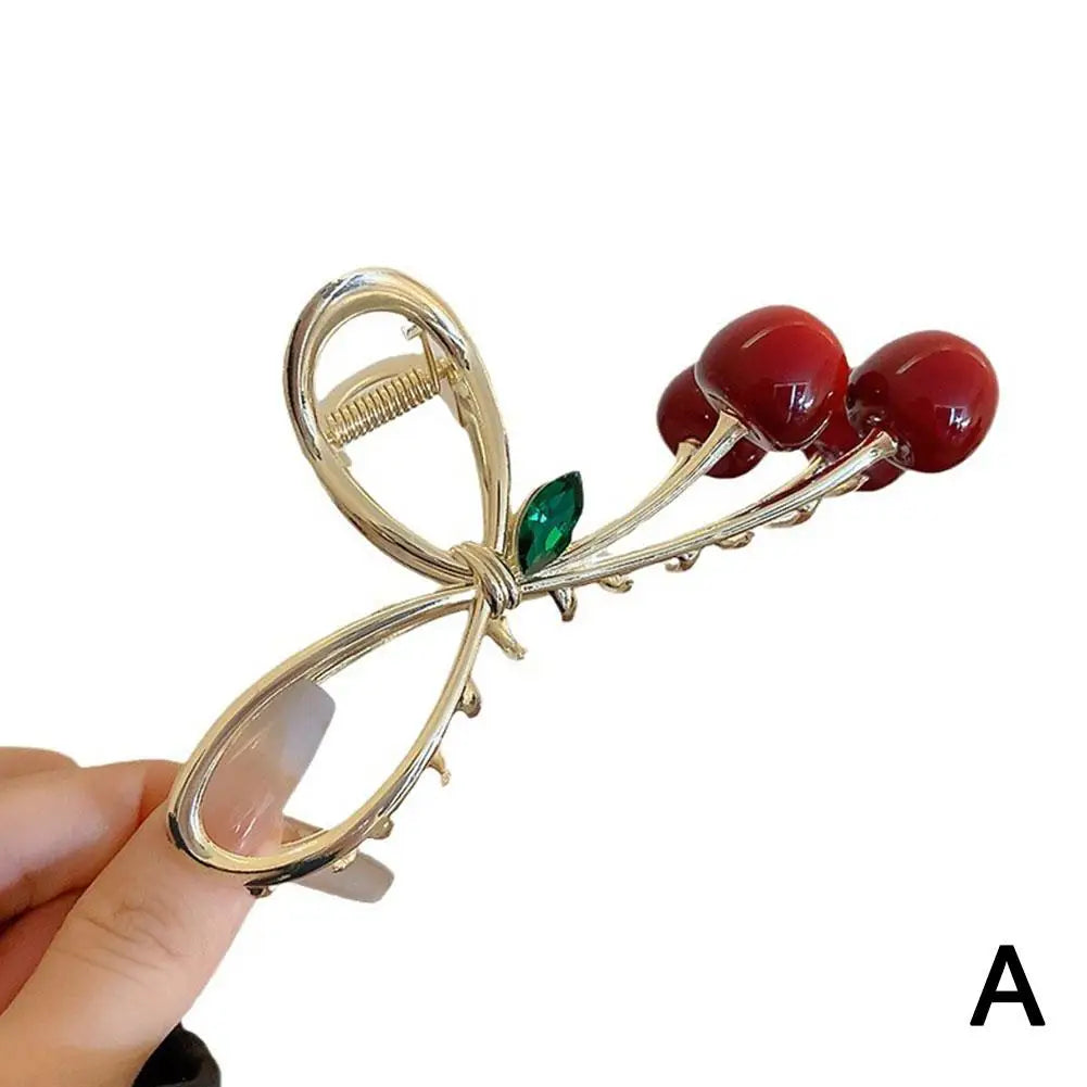 Korean Style Fruit Hair Claw Clips Women Colorful Cute Elegant Summer Hairpins Fashion Headwear Hair Accessories Female