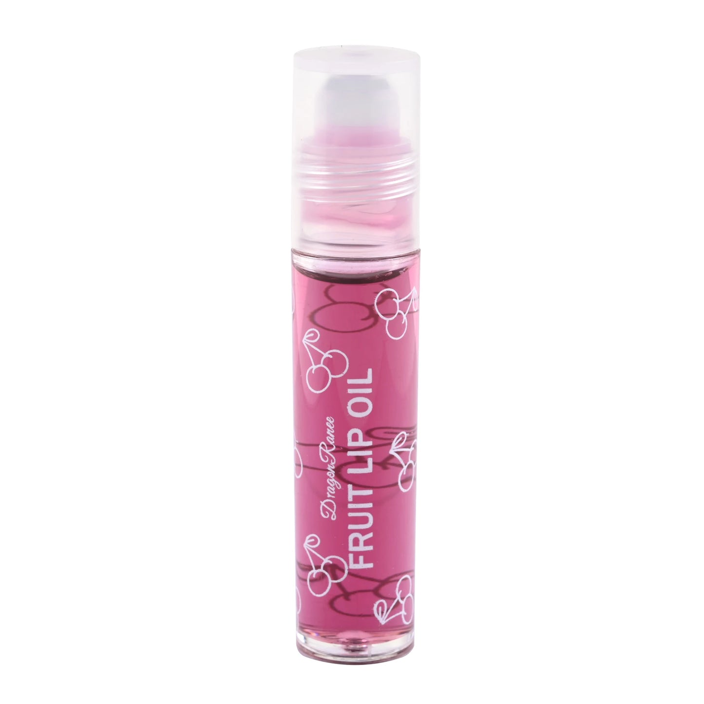 1Pcs Fresh Fruit Roll-On Lip Balm Moisturizing Clear Transparent Lip Oil Long Lasting Hydrating Lip Gloss Woman Makeup Cosmetics