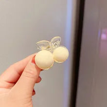 Spring and summer hair clips: French Aggreko pearl hair ornament, large hair grip clip, shark clip