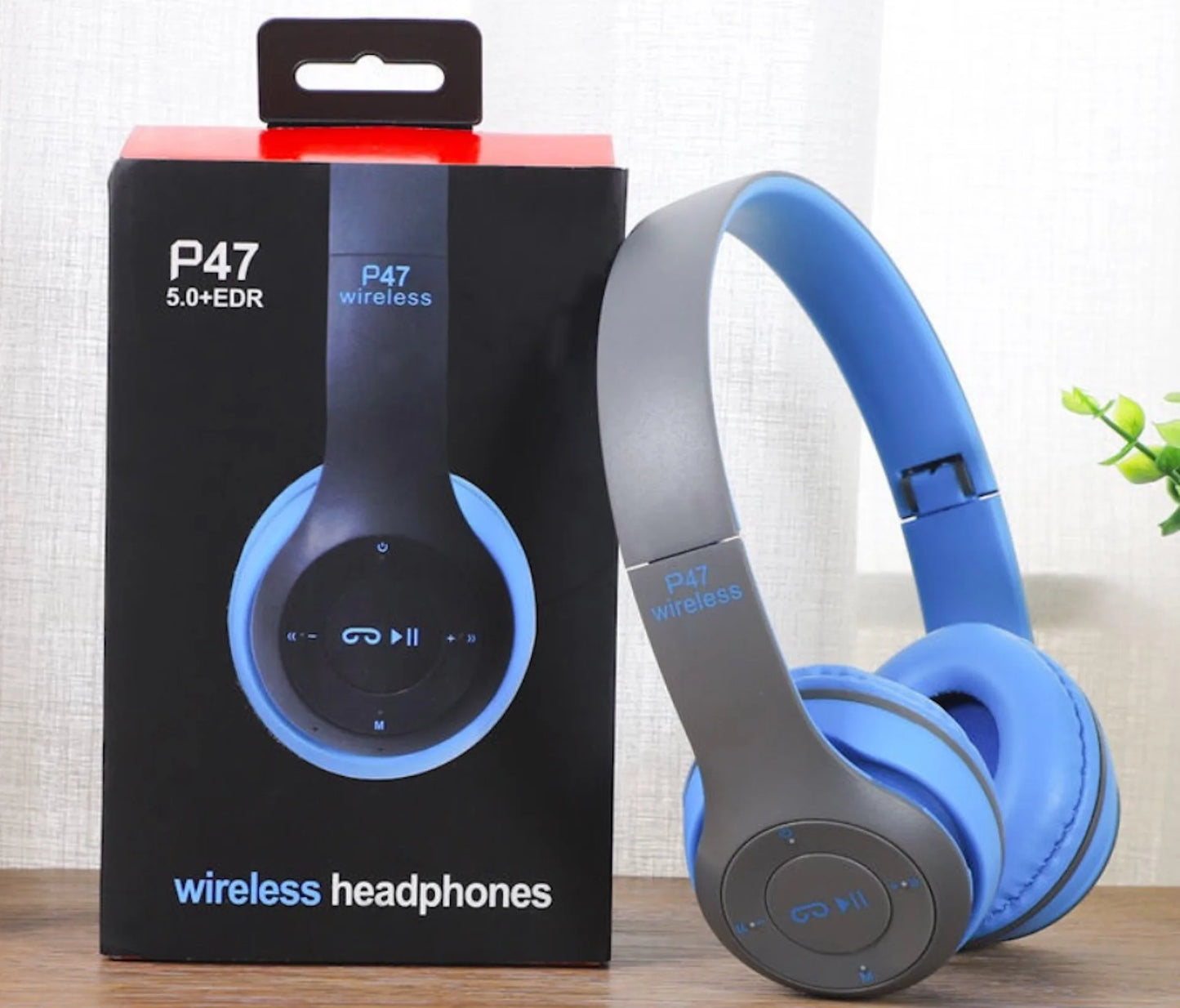 Factory Wholesale P47 Headset Blue Tooth Earphones Foldable Deep Bass Wireless Sports Headband Gift For Export