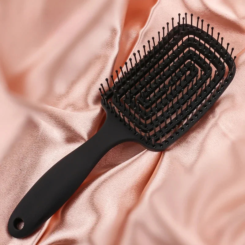Hair Scalp Massage Comb Hair Brush Anti-static Wet Dry Curly Detangler Hairbrush Salon Hair Styling Tool for Women Men New