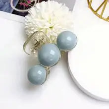 Spring and summer hair clips: French Aggreko pearl hair ornament, large hair grip clip, shark clip