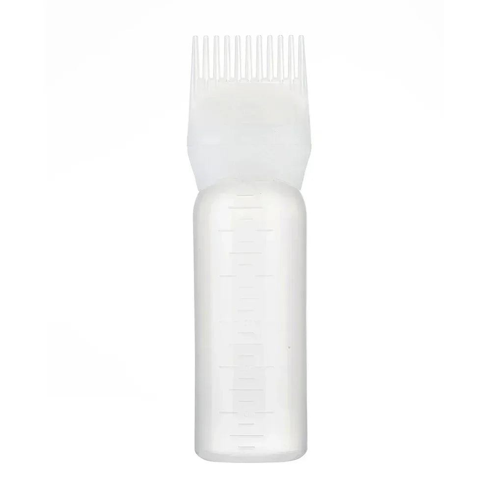 3 Colors Hair Dye Applicator Brush Bottles Dyeing Shampoo Bottle Oil Comb Hair Dye Bottle Applicator Hair Salon Styling Tool