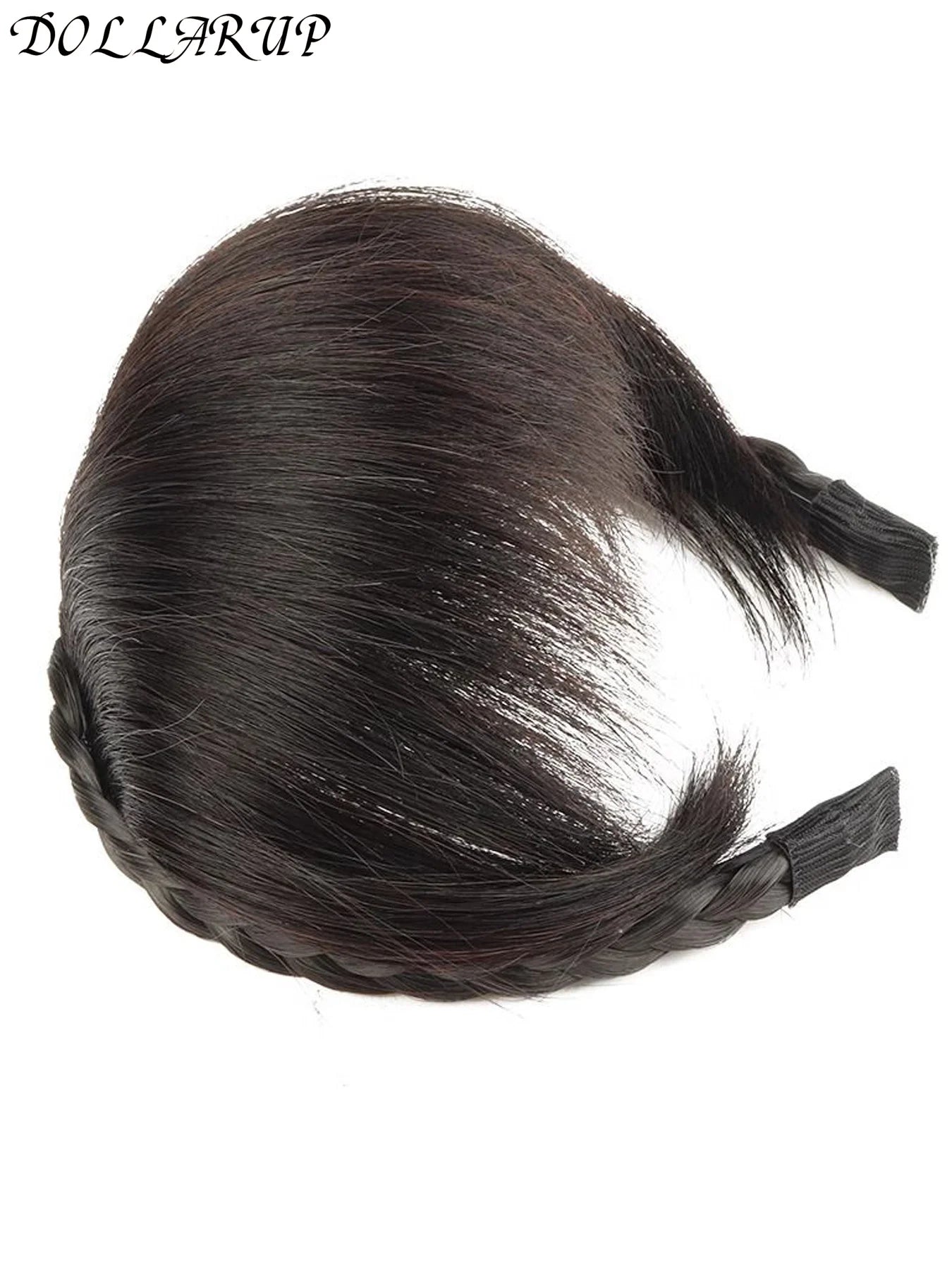 Wig Bangs Hairband Fake Hair Headband Fringe Hair Extension Women Girls Clips In Hair Extension Hair Accessories Hairpiece Clips