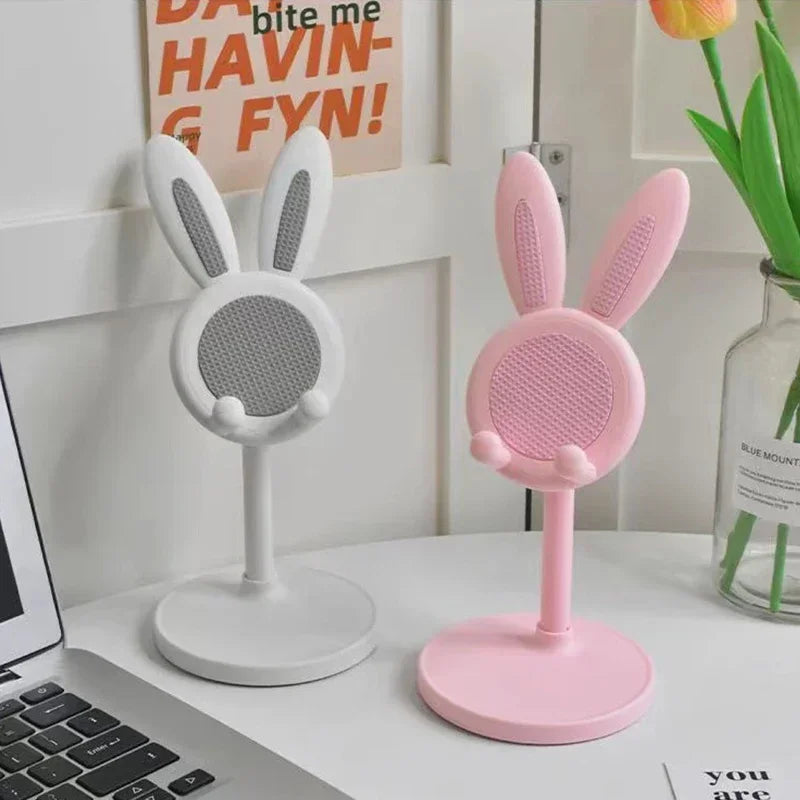 Desk Mobile Phone Holder Stand Cartoon Desktop Mobile Phone Holder Stand Adjustable Telescopic Lifting Lazy Bracket Home Decor