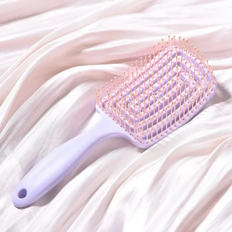 Hair Scalp Massage Comb Hair Brush Anti-static Wet Dry Curly Detangler Hairbrush Salon Hair Styling Tool for Women Men New
