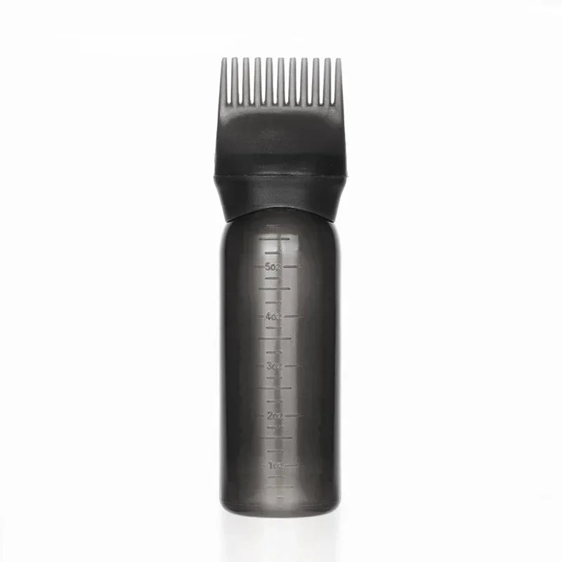 3 Colors Hair Dye Applicator Brush Bottles Dyeing Shampoo Bottle Oil Comb Hair Dye Bottle Applicator Hair Salon Styling Tool