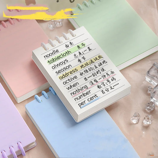Bview Art A7 80 sheets cartoon creative note book student stationery cute convenience stickers