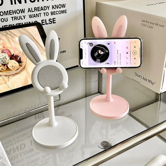 Desk Mobile Phone Holder Stand Cartoon Desktop Mobile Phone Holder Stand Adjustable Telescopic Lifting Lazy Bracket Home Decor