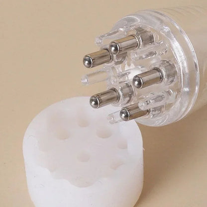 Five Needle Scalp Applicator Portable Mini Head Essential Oil Ball Massage Comb Hair Growth Liquid Application Guide Tool