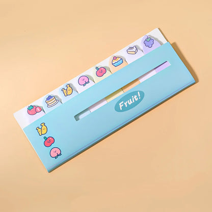 1 Piece Lytwtw's Kawaii Stationery Cartoon Animals Marker Memo Pad Bookmark Flags Index Tab Sticky Notes Label Paper Stickers