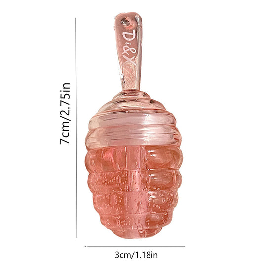 1/2pcs Honey Pot Lip Oil Long Lasting Moisturizing Clear Lip Oil Liquid Lipstick Lip Gloss Makeup Cosmetics