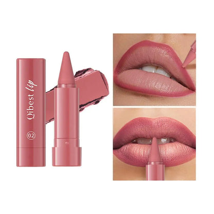 New Lip Liner Lipstick Pen Multipurpose Powder Blusher Velvet Matte Waterproof Lip Contour Non Stick Cup Lip Rouge Makeup