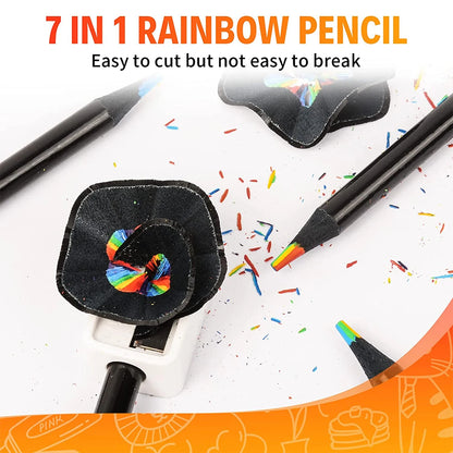 10pcs/lot Rainbow Pencils Set Painting Crayon for Adults Multicolored Pencils Art Drawing Coloring Sketching Stationery Supplies