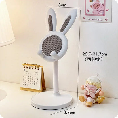 Desk Mobile Phone Holder Stand Cartoon Desktop Mobile Phone Holder Stand Adjustable Telescopic Lifting Lazy Bracket Home Decor