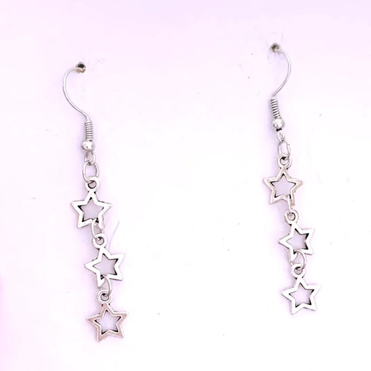 New Star Earrings Star Goddess Necklace Stars Children Gifts Witchcraft Gifts Modern Witch Necklace Stars Charm Earrings