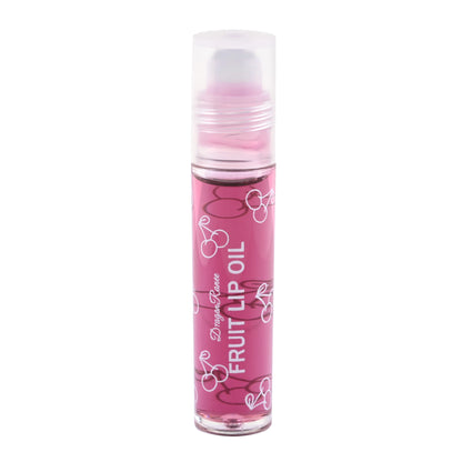1Pcs Fresh Fruit Roll-On Lip Balm Moisturizing Clear Transparent Lip Oil Long Lasting Hydrating Lip Gloss Woman Makeup Cosmetics