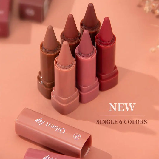 New Lip Liner Lipstick Pen Multipurpose Powder Blusher Velvet Matte Waterproof Lip Contour Non Stick Cup Lip Rouge Makeup