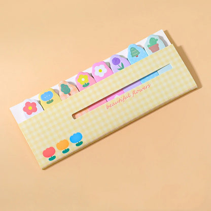 1 Piece Lytwtw's Kawaii Stationery Cartoon Animals Marker Memo Pad Bookmark Flags Index Tab Sticky Notes Label Paper Stickers
