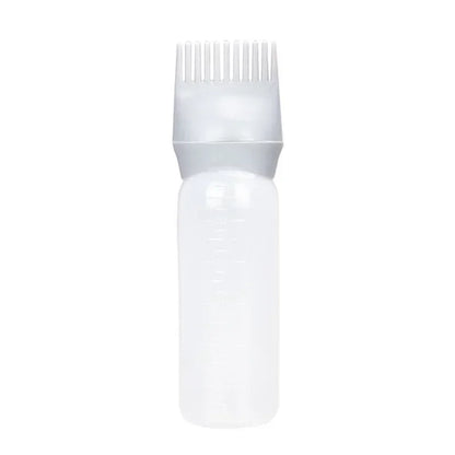 3 Colors Hair Dye Applicator Brush Bottles Dyeing Shampoo Bottle Oil Comb Hair Dye Bottle Applicator Hair Salon Styling Tool