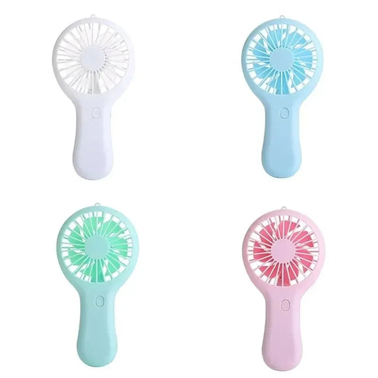 Portable Handheld Fan USB Charging Mini Fan With 3 Speed High Wind Desktop Office Travel Pocket Handheld Small Charging Fan